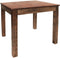 vidaXL - Eettafel - 82x80x76 - cm - gemengd - gerecycled - hout