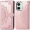 iMoshion Hoesje Geschikt voor OnePlus Nord 3 Hoesje Met Pasjeshouder - iMoshion Mandala Bookcase - Rosé Goud