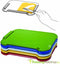 Ornamin Boterhamplankje - Kunststof - Antislip - Rood - 22 x 17 x 1,5 cm