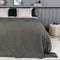 Venture - Home - Bedsprei - Milo - 260x260 - cm - polyester - grijs