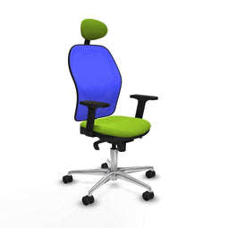 Jorquera Piqueras y Crespo 2D086N1 - Bureaustoel met hoofdsteun - Verstelbare hoogte - Pistache