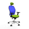 Jorquera Piqueras y Crespo 2D086N1 - Bureaustoel met hoofdsteun - Verstelbare hoogte - Pistache