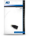 ACT AC7355 - USB 3.2 Gen1 Type-C naar USB Type-A adapter - 5Gbps - Zwart