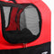 vidaXL - Fietstrailer - en - kinderwagen - 2-in-1 - rood - en - zwart