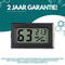 Ease Electronicz - Hygrometer - Temperatuur en Luchtvochtigheid - Digitaal - Incl. Batterijen (2 stuks)