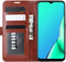Hoesje Met Pasjeshouder Geschikt voor Oppo A9 (2020) / A5 (2020) - Zakelijke Bookcase - Bruin