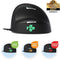 R-Go Tools Break HE Mouse - Ergonomische verticale muis - Gezondheidsindicator met kleursignalen - Medium/Large