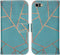 iMoshion Hoesje Geschikt voor iPhone 7 / 8 / SE (2020) / SE (2022) Hoesje Met Pasjeshouder - iMoshion Design Softcase Bookcase - Goud / Blauw / Blue Graphic