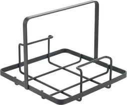 Metaltex - Servethouder voor Servetten - Zwart - Servet Dispenser met Handvat - 19 x 19 x 15 cm