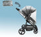 NANIA GIULIA 3 in 1 gecombineerde kinderwagen + BEONE EVO R129 autostoeltje 40-85 cm - Reiswieg van 0 tot 6 maanden