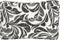 Kopu® Retro Flower Loungekussenset Zit en Rug 60 cm breed - Black