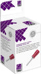 TRU COMPONENTS T2010C359 Stiftkabelschoen 0.5 mm² 1.5 mm² Deels geïsoleerd Rood 25 stuk(s)