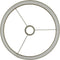 Light & Living Breska - Cilinder Lampenkap - Ø40x30cm - Parel Wit