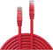 LINDY 48035 RJ45 Netwerkkabel, patchkabel CAT 6 U/UTP 5.00 m Rood Snagless 1 stuk(s)