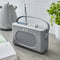 Swan Draagbare Retro Radio DAB+ - Grijs - met Bluetooth