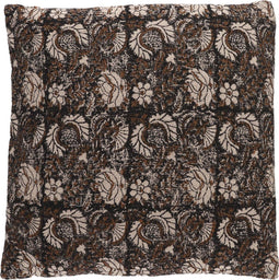 Mica Decorations Arkansas - Sierkussen - L50 x H50 cm - Donkerbruin