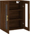 vidaXL - Hangkast - 69,5x34x90 - cm - bruin - eikenkleur
