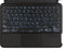 Gecko Covers Apple iPad 10.2 (2019/2020/2021) - Keyboard Cover - Spatwaterdicht toetsenbord met backlight en touchpad - Grijs