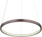 Globo Ralph - hanglamp - Ø 39cm - bruin - met dimfunctie - LED - 67192-19BR