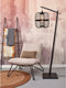 GOOD&MOJO Vloerlamp Hokkaido - Bamboe Zwart - 63x36x176cm - - Staande lampen voor Woonkamer - Slaapkamer