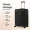 SKYCASES Classic Heritage - Grote Reiskoffer - TSA Slot - 76x52x30 cm - 100L - XL Rolkoffer - 360°