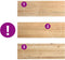 vidaXL - Vensterbanken - 2 - st - onbehandeld - 120x40x2 - cm - massief - eikenhout