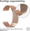 imoshion Milanees magnetisch bandje - Universeel 22 mm aansluiting - Maat M - Rosé Goud