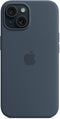 Apple MT0N3ZM/A (iPhone 15) - Siliconenhoesje met MagSafe - Blauw