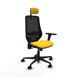 Bureaustoel Piqueras y Crespo D036N2W Geel