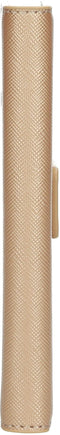 Mobiparts iPhone 12 Mini - Wallet Case - Saffiano motief - Koper
