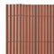 vidaXL Tuinafscheiding dubbelzijdig 150x500 cm bruin