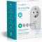 Nedis - Wi-Fi Smart Plug - Afstandsbediening - Stroommeter - Binnen