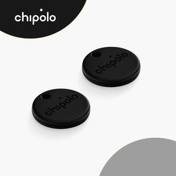 Chipolo One - Bluetooth Tracker - Geluid en locatie registratie - Zwart (2 stuks)
