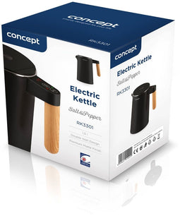 Concept RK3301 - Elektrische Waterkoker - Instelbare temperatuur 45-100°C - Zwart