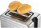 ProfiCook PC-TAZ 1110 - Broodrooster - 2 sneetjes - Extra brede sleuven 40 mm - Zwart en zilver