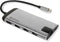 Verbatim 49142 - USB-C Multiport Adapter - 4K HDMI Gigabit Ethernet - Zilver