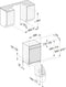 MIELE G5132SCIBRWS - Inbouw afwasautomaat - 14 couverts 45 dB - Wit