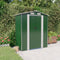 vidaXL - Tuinschuur - 192x108x223 - cm - gegalvaniseerd - staal - groen