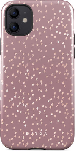 BURGA Telefoonhoesje voor iPhone 12 - Schokbestendige Hardcase Hoesje - Hot Cocoa