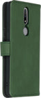 iMoshion Hoesje Geschikt voor Nokia 2.4 Hoesje Met Pasjeshouder - iMoshion Luxe Bookcase - Groen