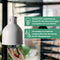 Venso EcoSolutions E27 SAGA lampenkap zwart, verbeterde fotosynthese en hogere chlorofylvorming, LED groeilamp, groeilicht voor kamerplanten, groenten, bloemen