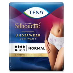 TENA Silhouette Normal Blanc - Lage Taille M