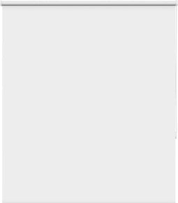 vidaXL - Rolgordijn - verduisterend - wit - 125x175 - cm - stofbreedte - 121,6 - cm