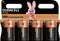 Duracell Plus D - Alkaline batterijen - 1,5V - Lekbestendig en lange levensduur (4 stuks)