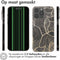 iMoshion Hoesje Geschikt voor iPhone 15 Pro Max Hoesje Siliconen - iMoshion Design hoesje - Transparant / Golden Leaves Transparant