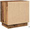 vidaXL - Nachtkasten - met - LED - - - 2 - stuks - - - Oud - Hout - - - 50x34,5x50 - cm