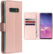 Accezz Samsung Galaxy S10+ - Wallet Softcase Bookcase - 3 pashouders - Roze