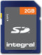 Integral SD 2GB - Geheugenkaart - Class 4 - 10MB/s lezen 5MB/s schrijven