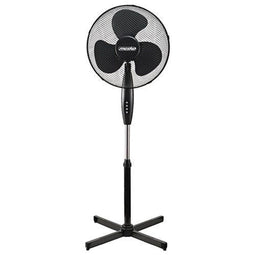 Mesko MS 7311 - statief ventilator - zwart