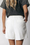Colourful Rebel - Louise High Waist Belted Short - Hoge taille - Maat L